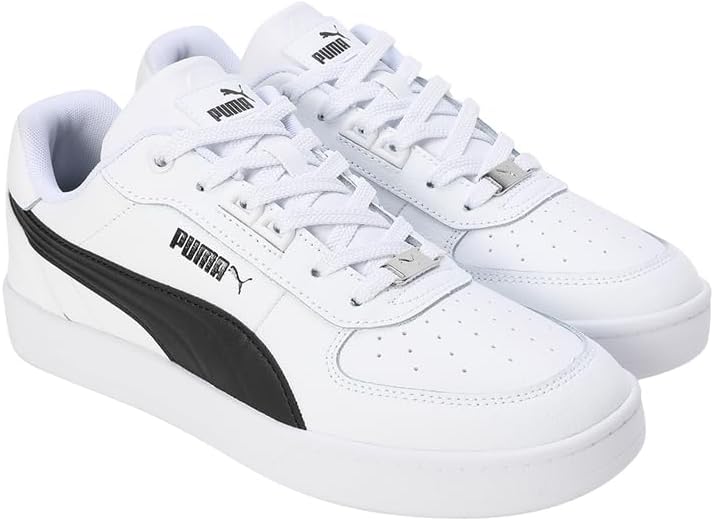 PUMA Unisex Caven 2.0 Sneaker 38 EU Weiss, 38 EU Wei&amp;