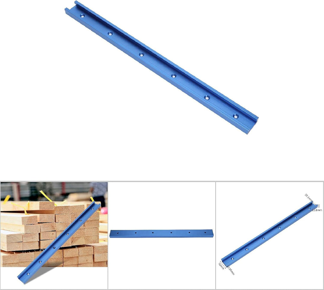 4pcs 1000mm Aluminium T-Gleis SchieneT-Schlitz Gehrungsschiene Jig für Holzbearbeitung oder Router T