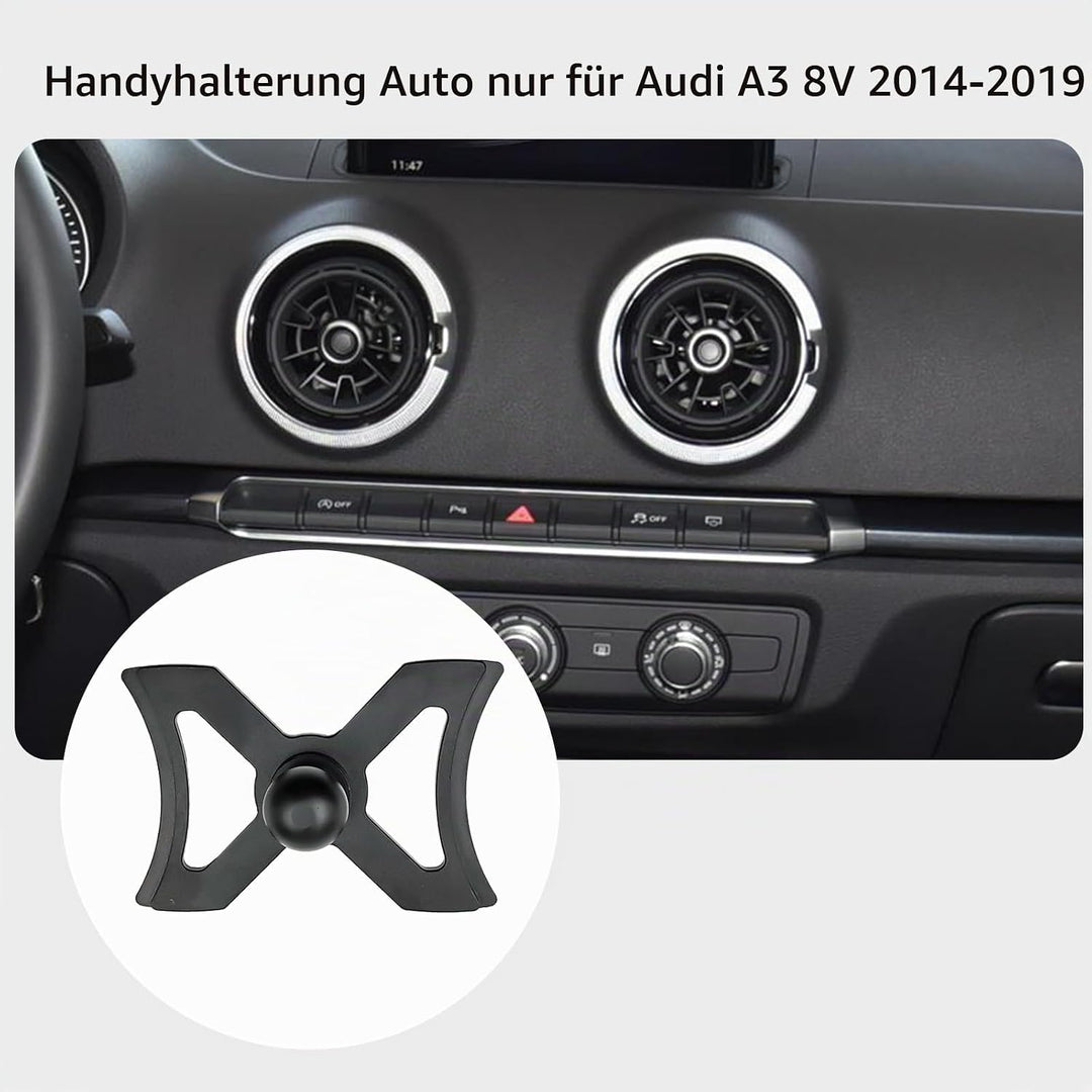 Kfz Handyhalterung Auto für Audi A3 8V 2014–2019 Support de gravité T002, Support de gravité T002