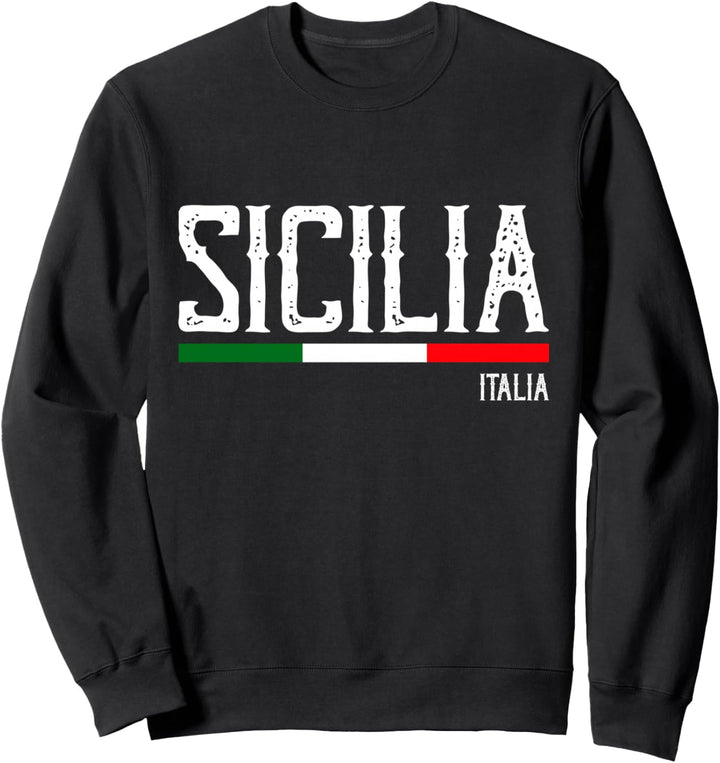 Sizilien Flagge Sizilien Palermo Italien Sweatshirt