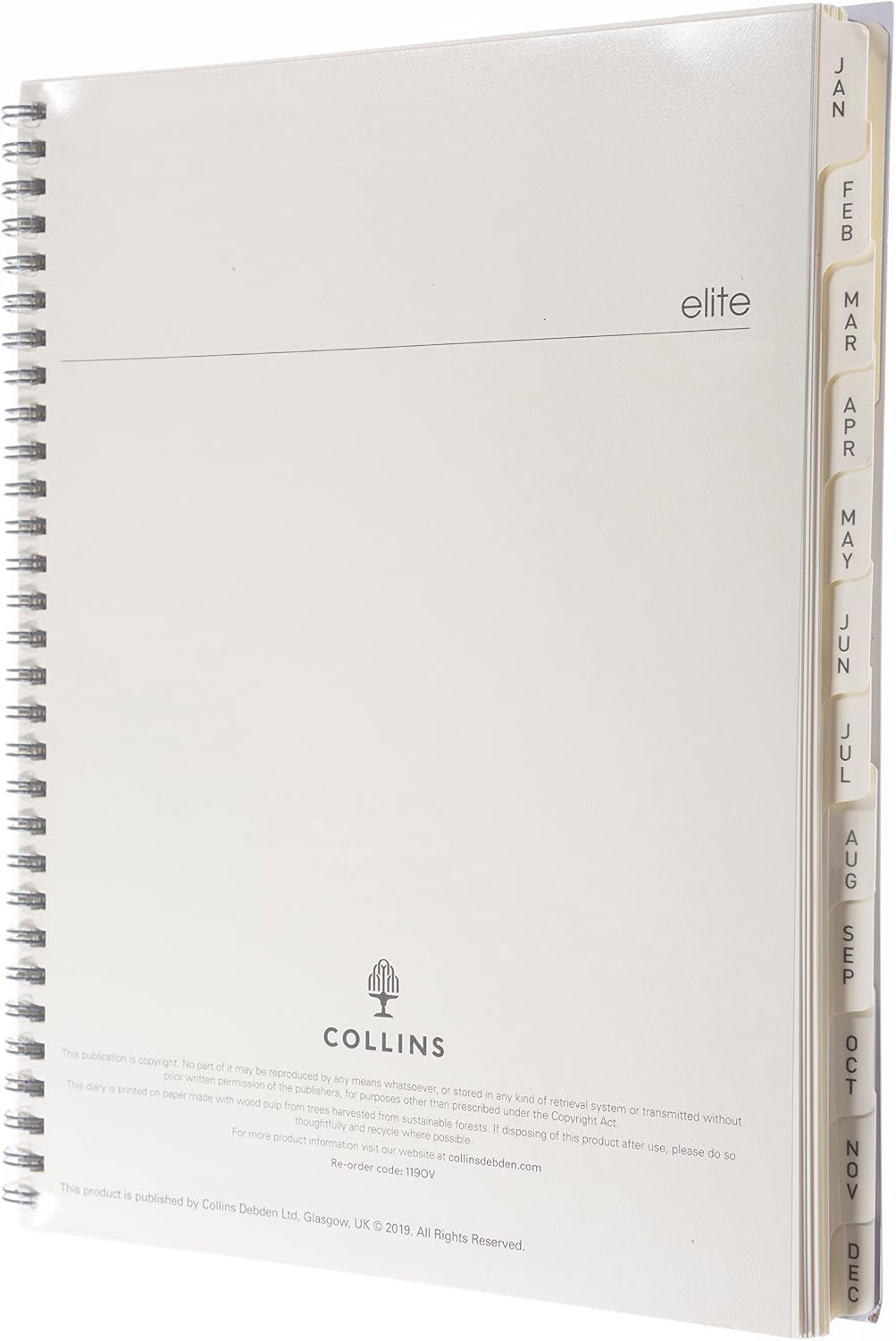 Collins Elite 2024 Terminplaner Manager Wochenansichtsplaner – Terminplaner-Nachfüllpackung – Geschä