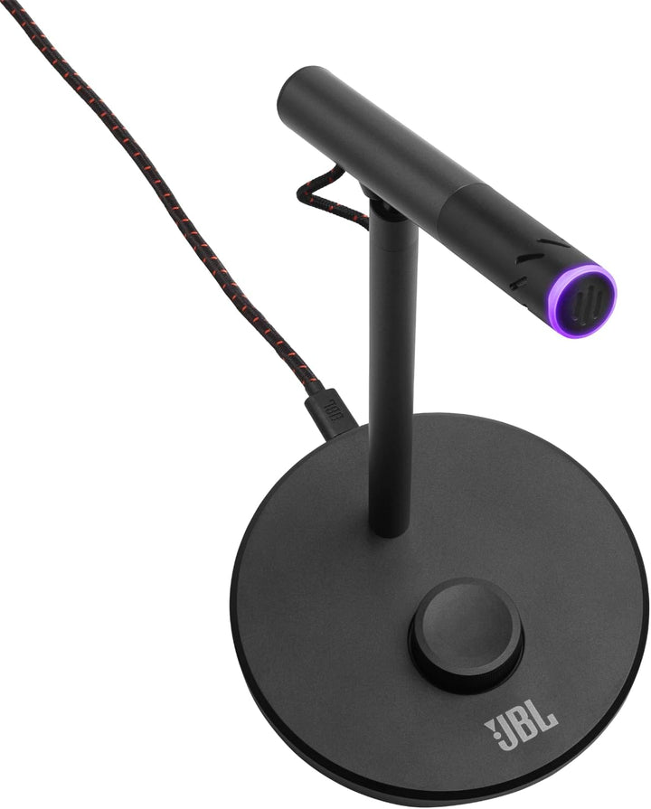 JBL Quantum Stream Talk – USB-Mikrofon mit einfachem Kondensator und super-kardioidem Aufnahmemuster
