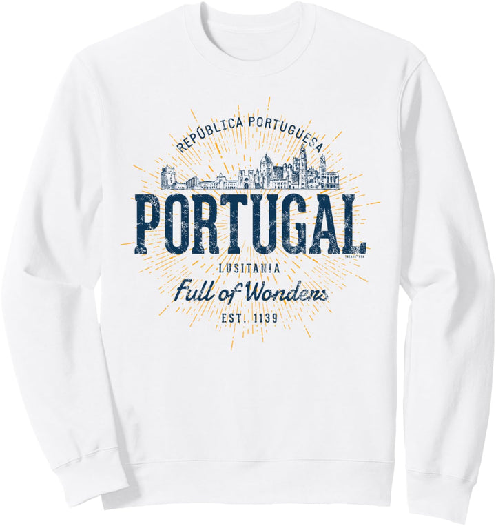 Retro Stil Vintage Portugal Sweatshirt