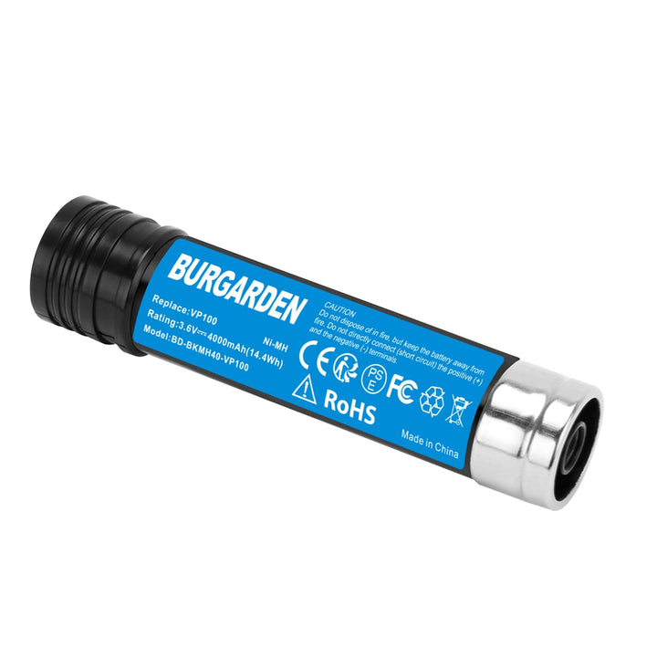 3.6V 4000mAh NI-MH Akku für Black &amp; Decker Versapak VP100 VP130 VP100C 1x 4 Ah Akku, 1x 4 Ah Akku