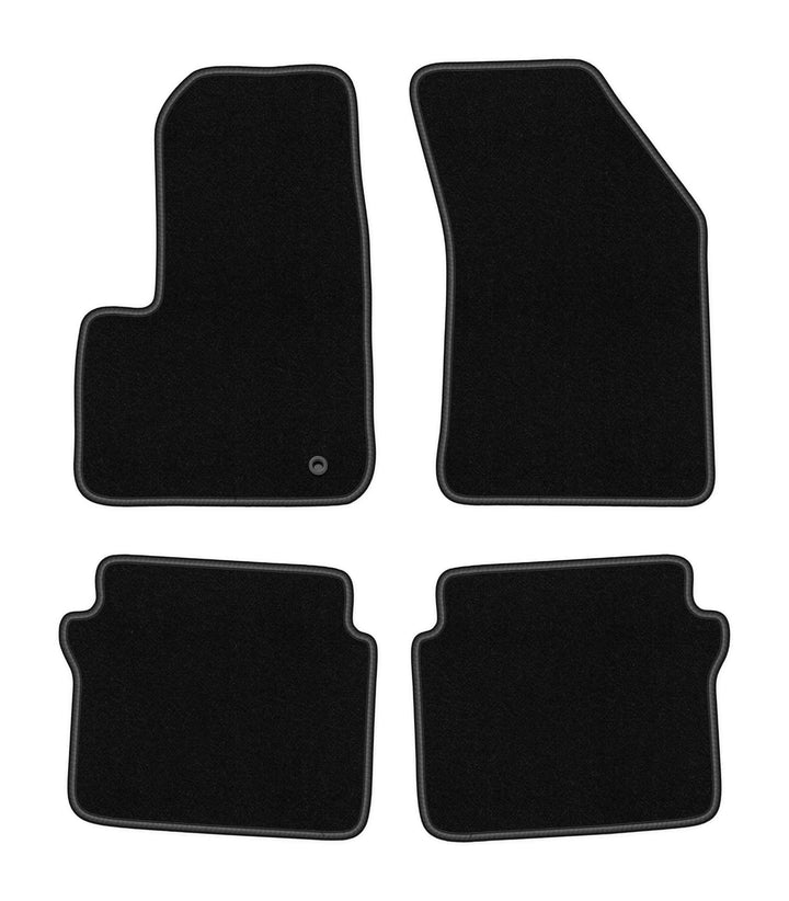 Velours Fussmatten passend für Chrysler Sebring III (2007-2010) | Qualität: Basic - Genaue Passform,
