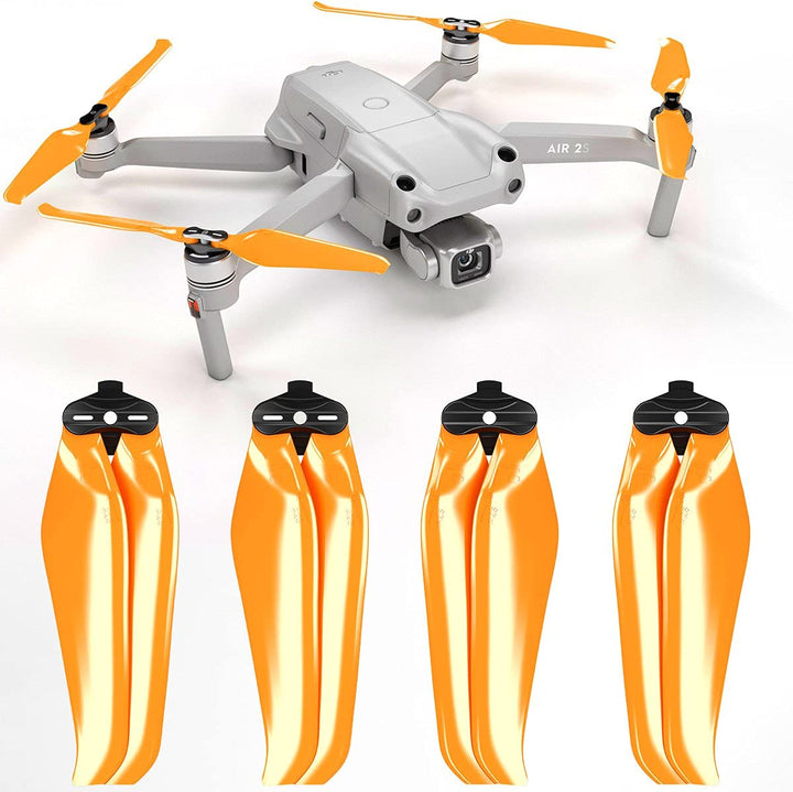 Master Airscrew Stealth Propeller kompatibel mit DJI Air 2S - Orange, 4 Stück, Orange