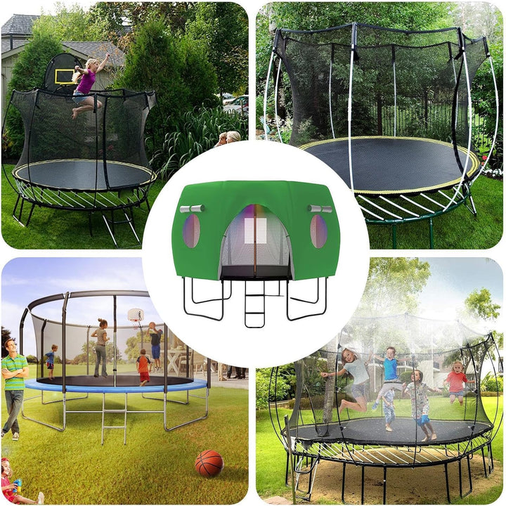 Trampolinzelt, schützend, atmungsaktiv und wasserdicht grün 8FT-6, grün 8FT-6