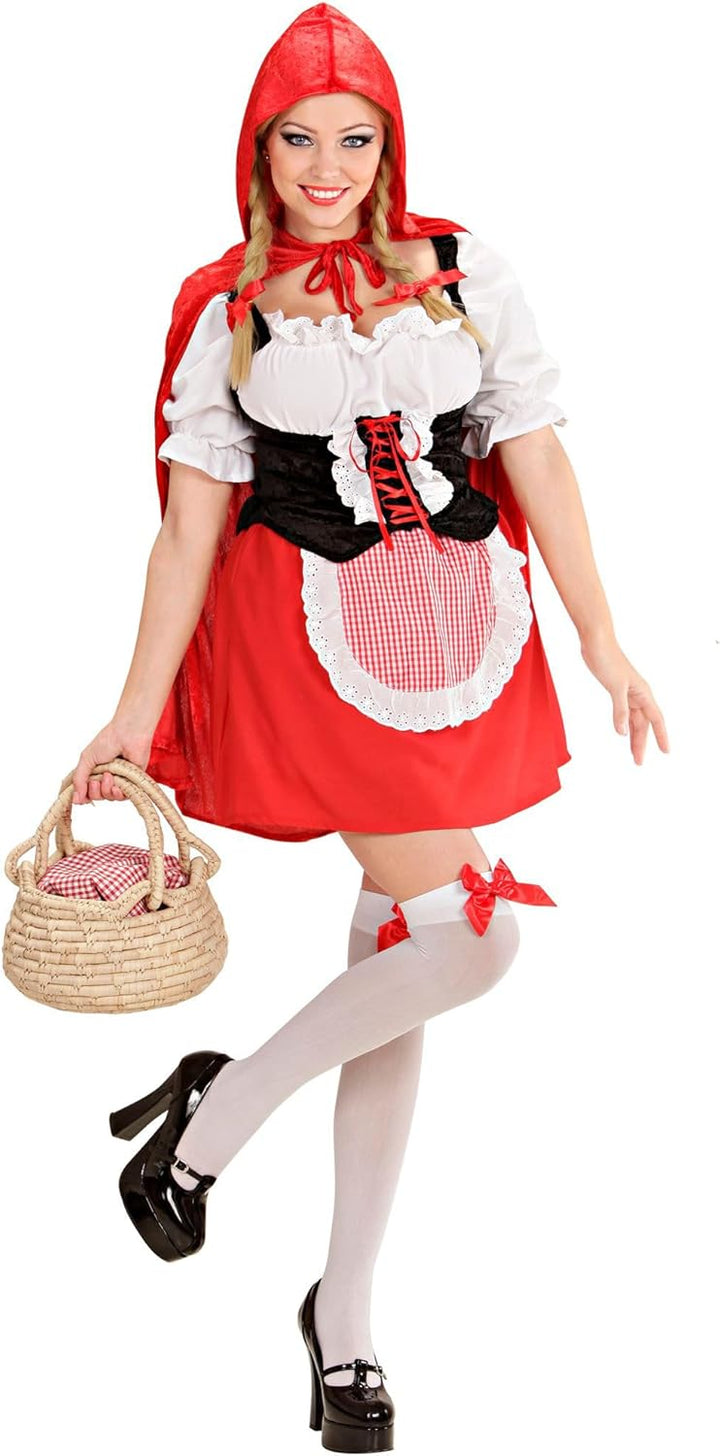 WIDMANN 57482 COSTUME CAPPUCCETTO ROSSO M VELLUTO 