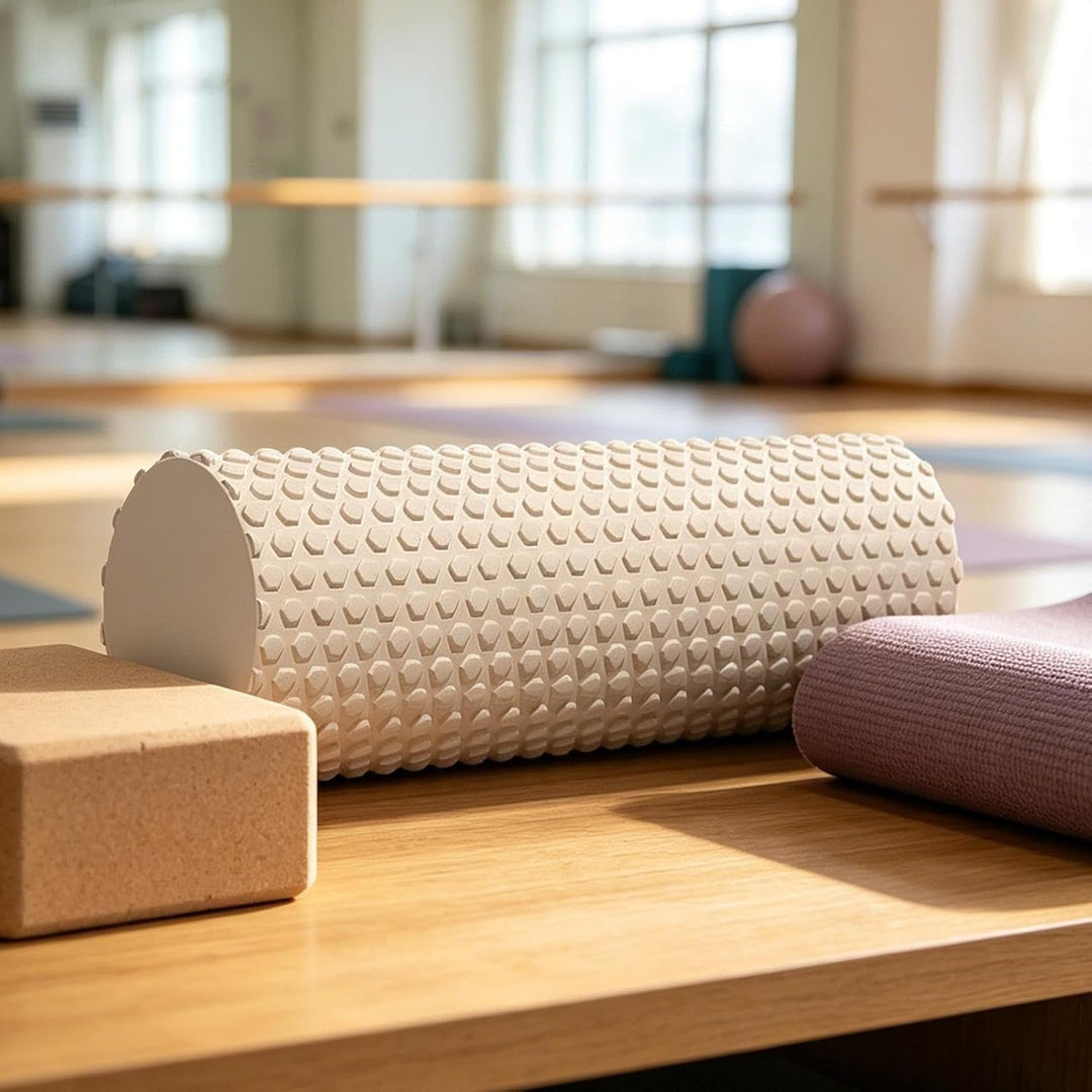 Schaumstoff-Muskelroller 30 x 9,6 cm tragbare Tiefengewebsentspannung | Schaumstoff-Übungsrolle für