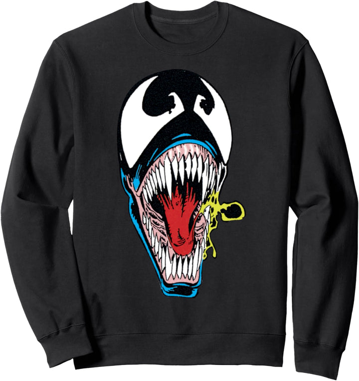 Marvel Spider-Man Retro Venom Big Face Sweatshirt