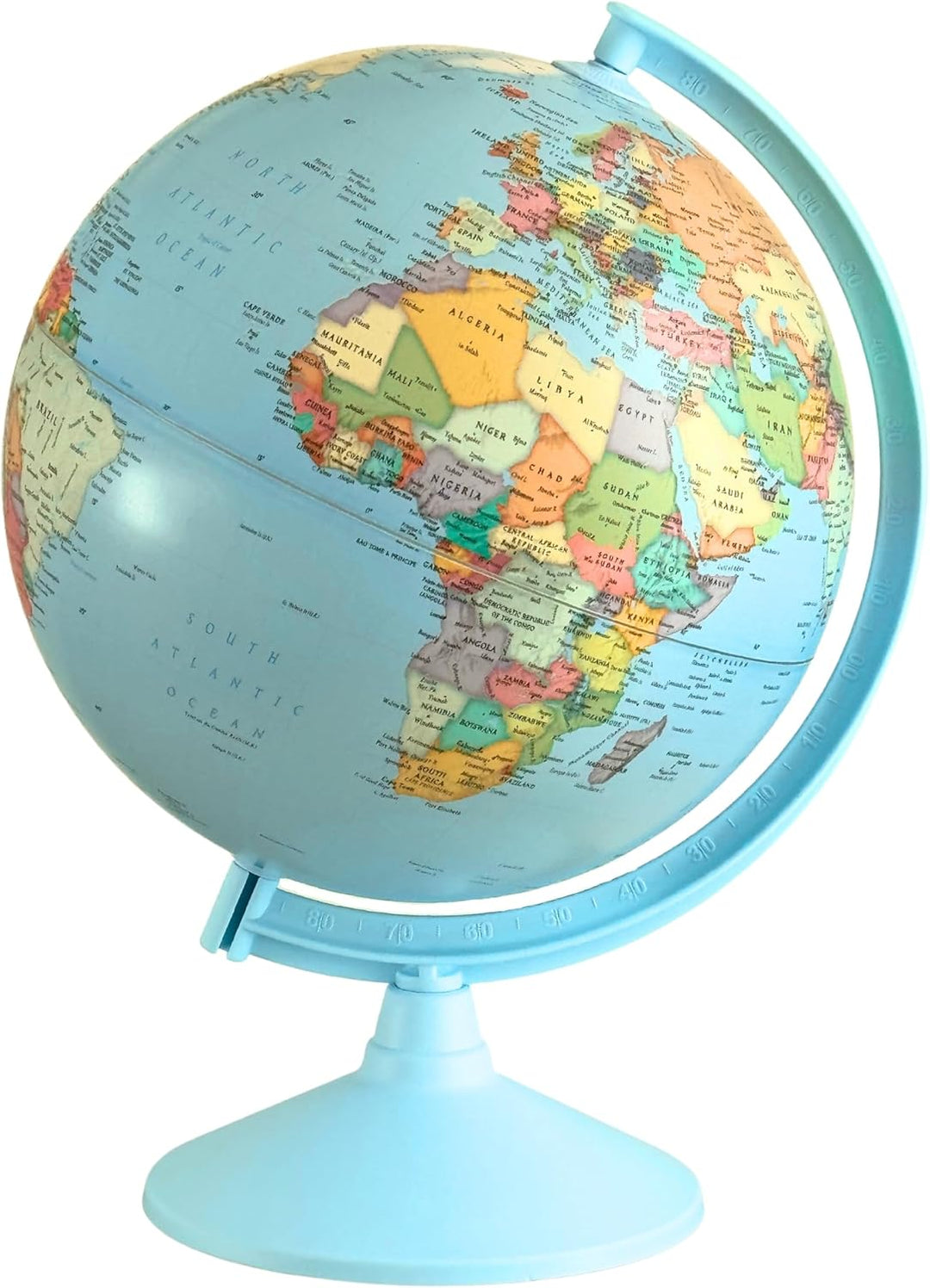 30cm Globus - Englische Karte - Schülerglobus Pädagogische/geografische/moderne Schreibtischdekorati