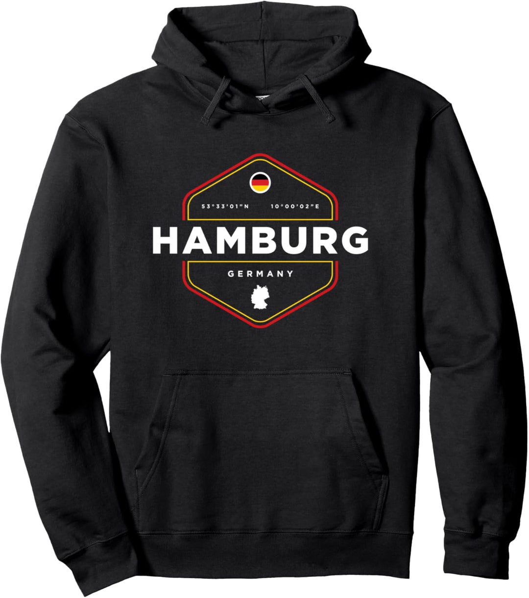 Hamburg Germany Pullover Hoodie