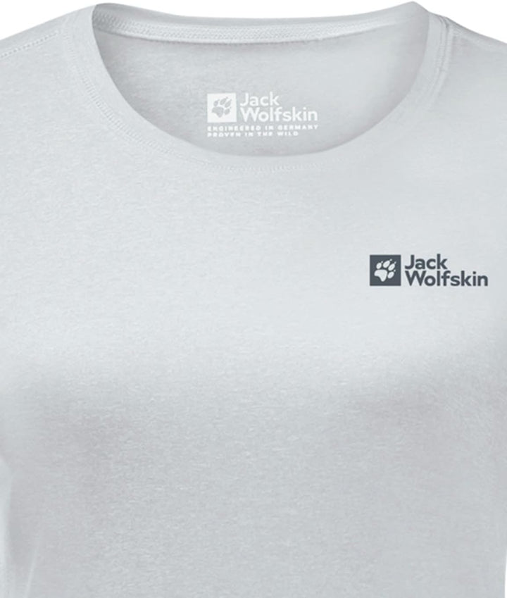 Jack Wolfskin Damen Sky Thermal L/S W Wander-Shirt M Cool Grey, M Cool Grey