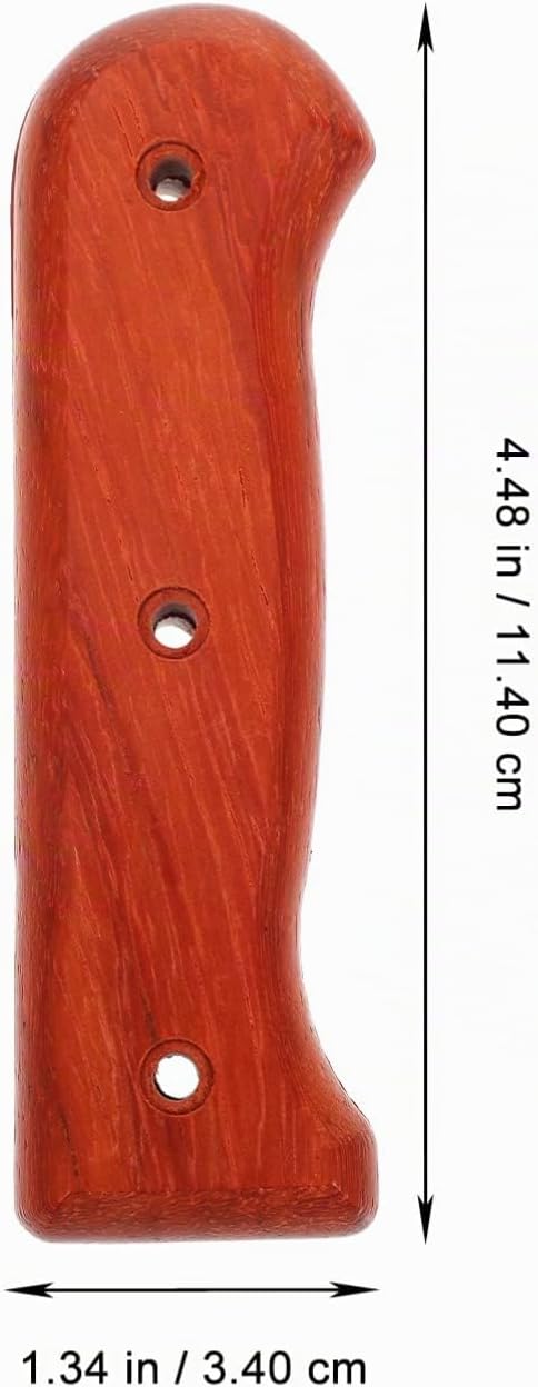 HEMOTON Küchenmesser Ersatz Griff Holz Messergriff Messer Ersatzteile Universalgriff Messerzubeh?r f