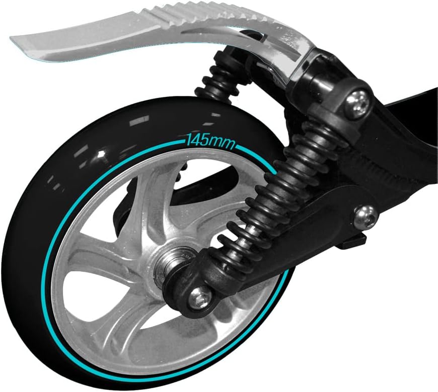 Technical Scooter SKIDS CONTROL - 145MM CARBONE Schwarz, SKIDS CONTROL - 145MM CARBONE Schwarz