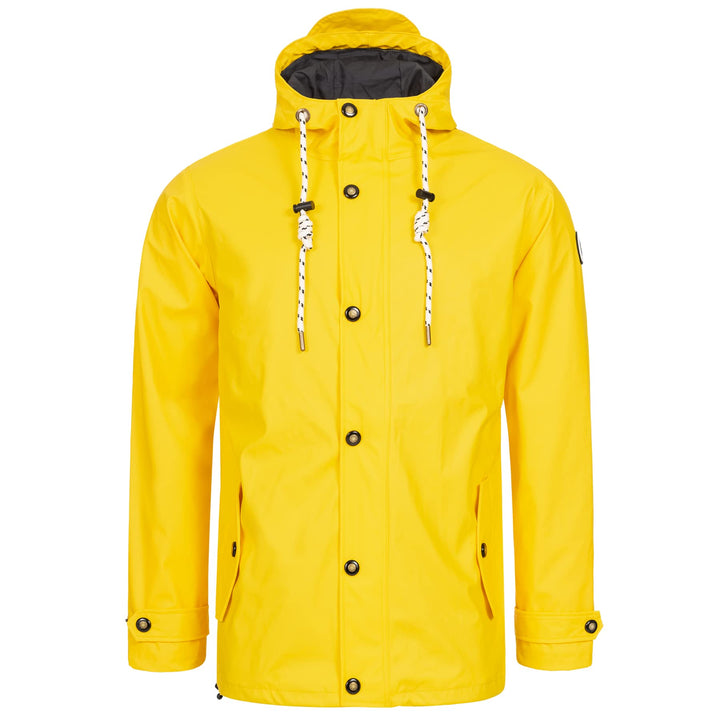 Herren Ankerglut Ankerglutreise Regenjacke, Gelb