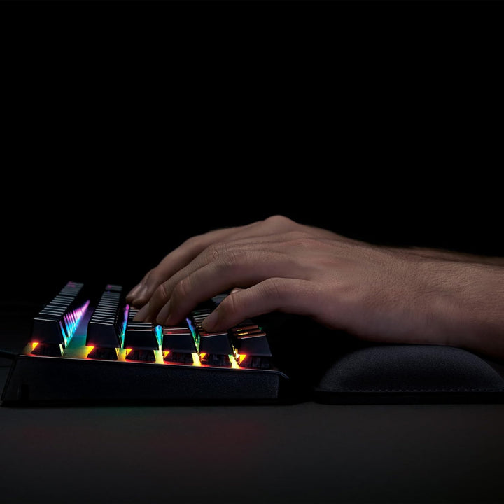 Razer Wrist Rest - Ergonomische Handballenauflage für Gaming Tastaturen im Full-Size-Format (Polster