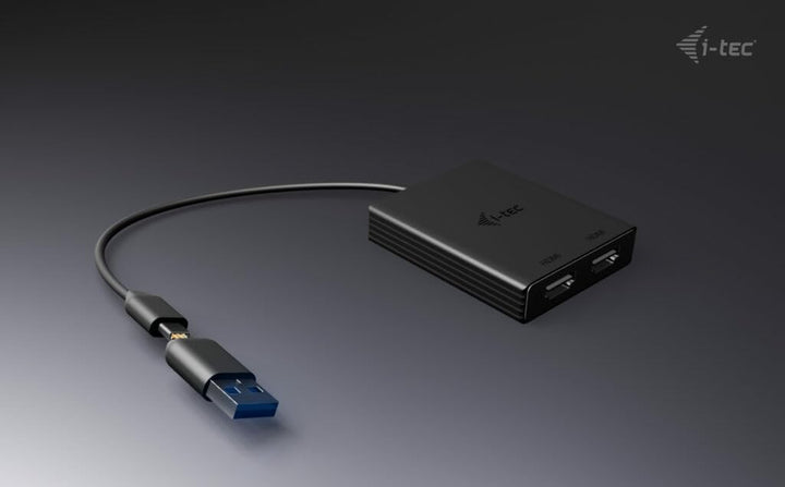 i-tec Videoadapter・USB-C (M) zu DisplayPort (W) (CADUAL4KDP)