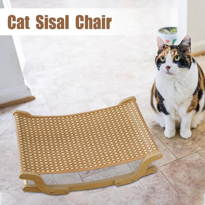 Katzen Loungesessel - Katzenschlafstuhl,Haustierkühl-Liege Kitten Schaukelsofa für heisse Wohnung Ha