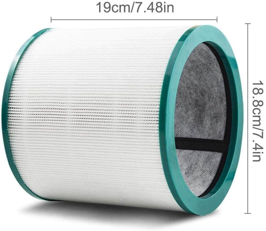 HEPA Aktivkohle Kombi Filter kompatibel mit Dyson TP00 TP01 TP02 TP03 AM11 BP01 Turmventilator Luftr