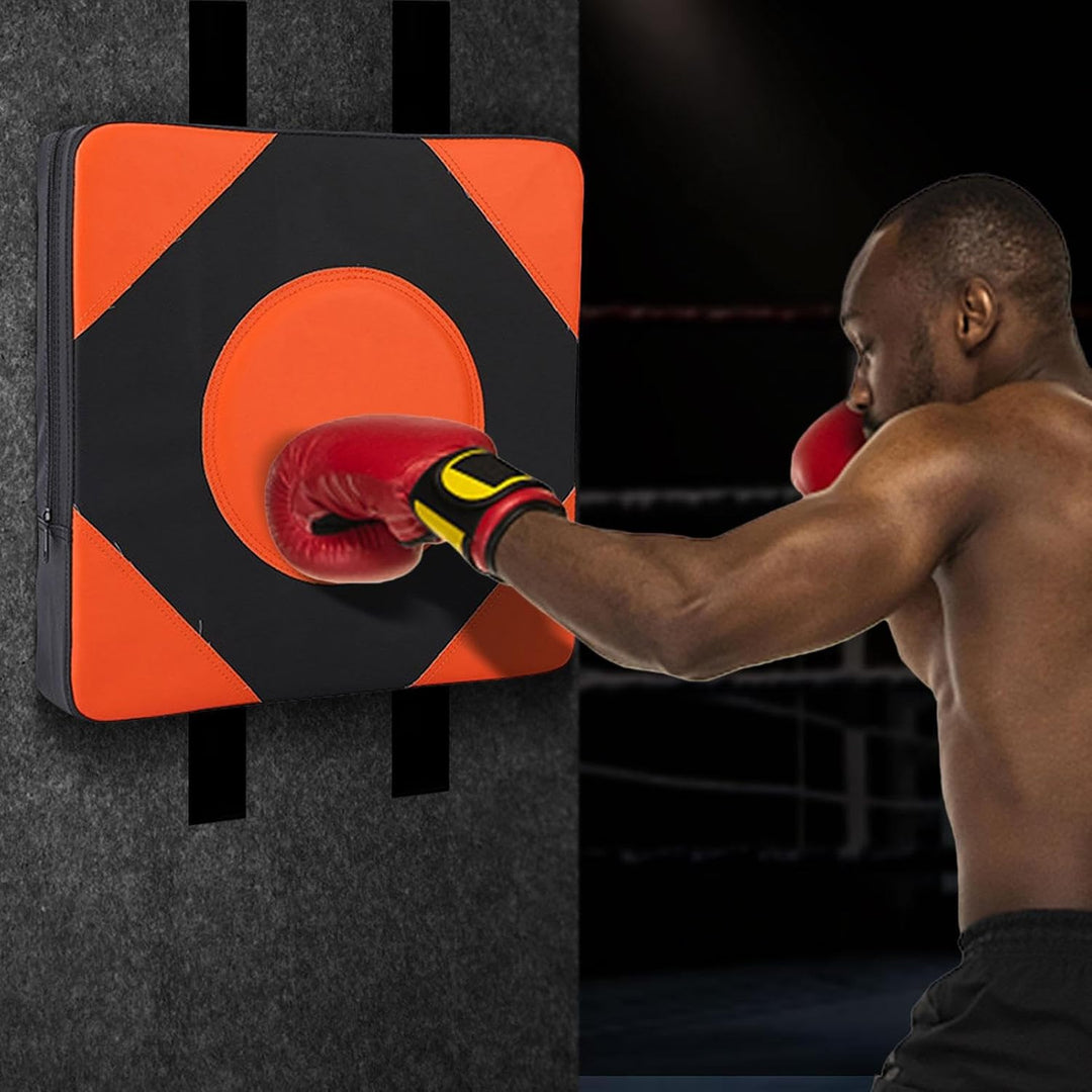 Wand-Boxsack - Wall Target Boxsack aus PU-Leder,Höhenverstellbares Fitnessgerät für Komfortables Tra