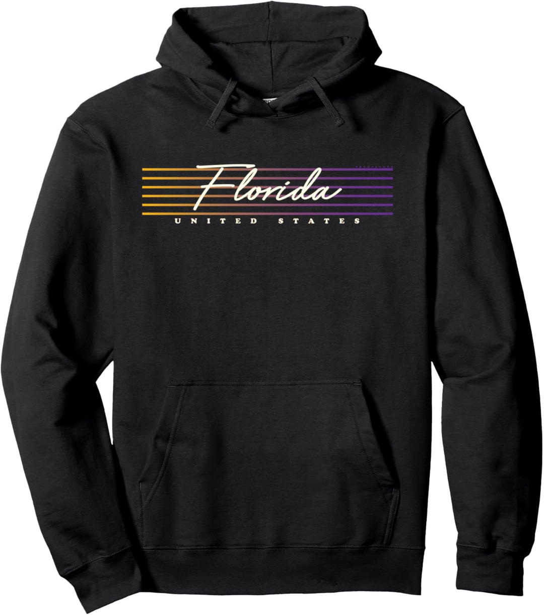 Vereinigte Staaten Retro Stil Florida Pullover Hoodie