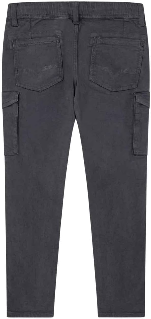 Pepe Jeans Jungen Chase Cargo Pants, Black (Washed Black)