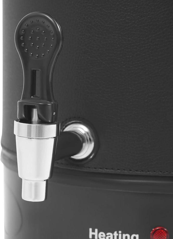 10L Glühweinkessel Edelstahl, Wachsschmelzer 1100W Kommerzieller Elektrischer Wachsschmelzer, Heissg