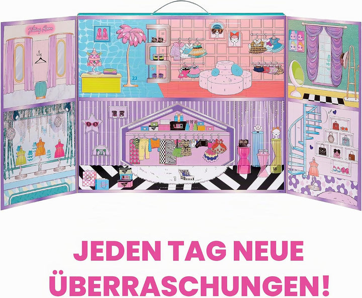 LOL Surprise Adventskalender mit Limitierter Sammlerpuppe und 24 Überraschungen - MAKEOVER BABE 2.0