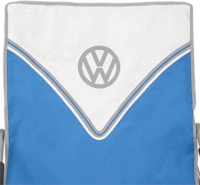 BRISA VW Collection - T1 Bulli Bus Faltbarer Strandstuhl mit Tragetasche | Volkswagen Campingstuhl K