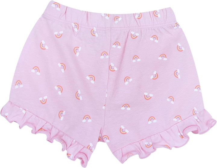 Chicco Baby - Mädchen Set mit T‑Shirt und Shorts Aus Weichem Stoff mit Einem Hübschen Kragen Verzier