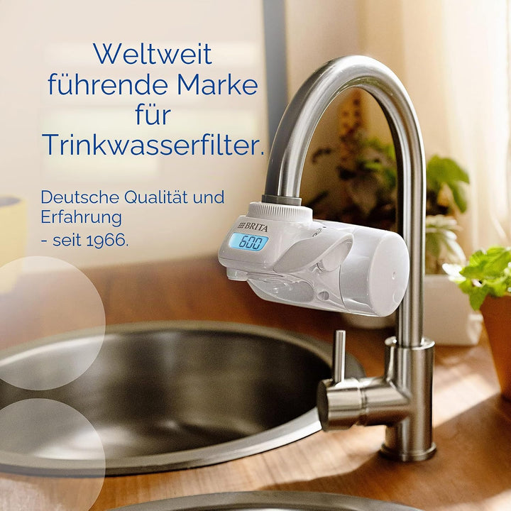 BRITA Pro V-mf Wasserfilter, Acrylic, Weiss, 1