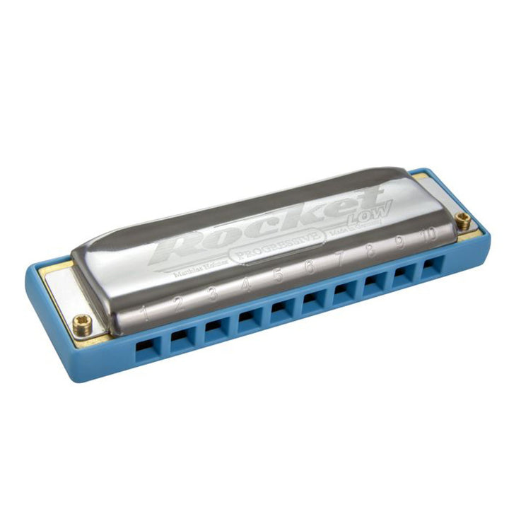 HOHNER Mundharmonika, Rocket-Low, C blau C, blau C