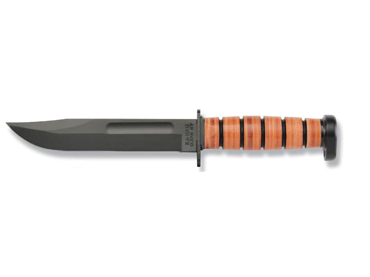 Ka-Bar 1317 Des Hundes Kopf Allzweckmesser, Schwarz