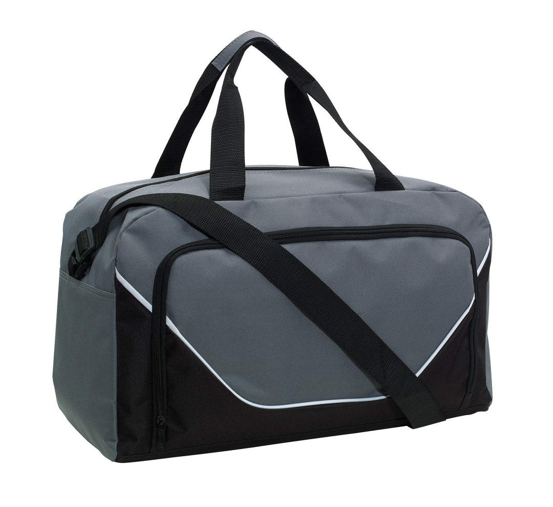 Preiswert &amp; Gut Sporttasche 48x22x28cm Fitnesstasche 410Gr Umhängetasche Grau, Grau