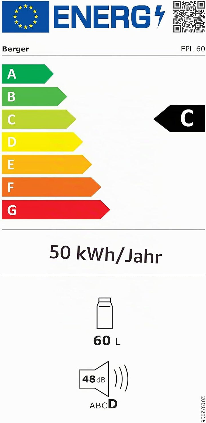 BERGER EPL Kompressor Kühlbox Elektrisch - Kühlbox Auto 12V/24V/230V mit Tiefkühlfunktion bis -20°C,