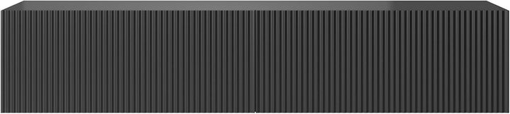 Selsey Veldio - TV Lowboard Weiss, mit gefräster Front, 175 cm breit, 140 x 31,6 x 30