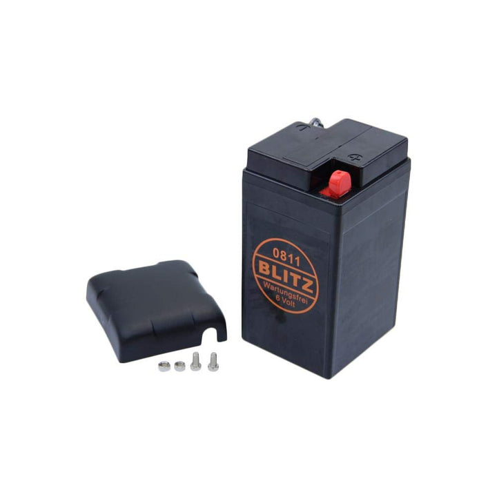 Blitz Gel Batterie 0811 6V/12AH 12A 6V 6 Volt Oldie Vespa Grand Sport Rally BMW Classic Line R25 R50