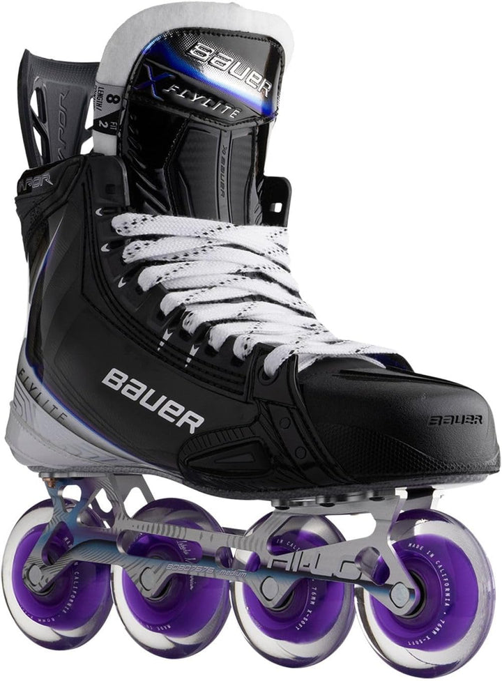 Bauer Vapor FLYLITE Senior Rollhockey Inline Schlittschuhe Fit 2 Schuhweite 8.0 = EU 43, Fit 2 Schuh
