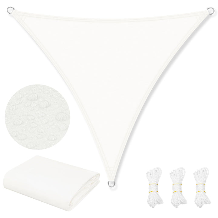 WOLTU PES Sonnensegel 300D Oxfordgewebe Neumaterial mit PU-Beschichtung | 1000MM Wasserstandfestigke