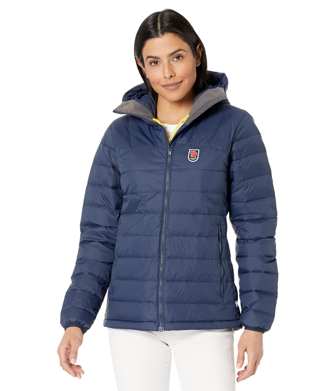 Fjällräven Damen Expedition Pack Down Hoodie W Jacket XS Navy, XS Navy