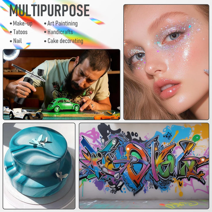 PHILORN Airbrush Set mit Kompressor 1, 1