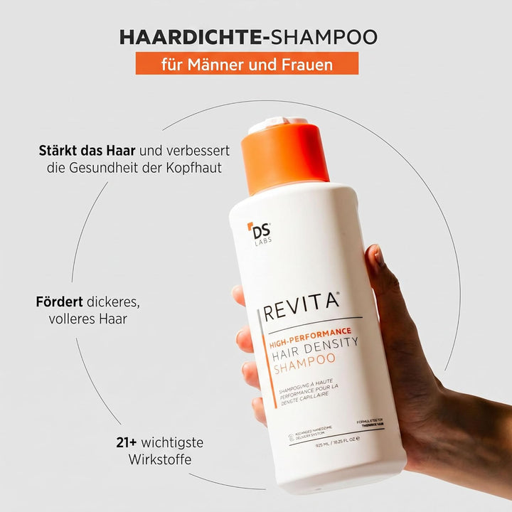 Revita Shampoo gegen dünner werdendes Haar von DS Laboratories - Voluminisierendes, verdickendes Sha