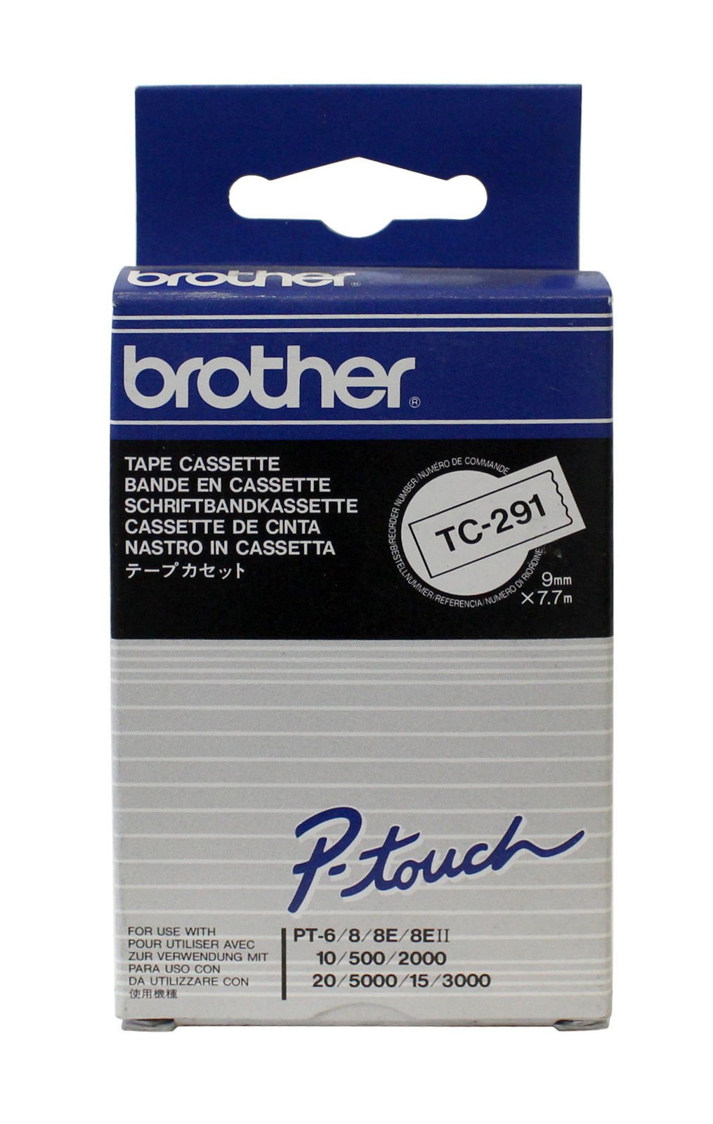 Brother TC291 Schriftbandkassette 9mm