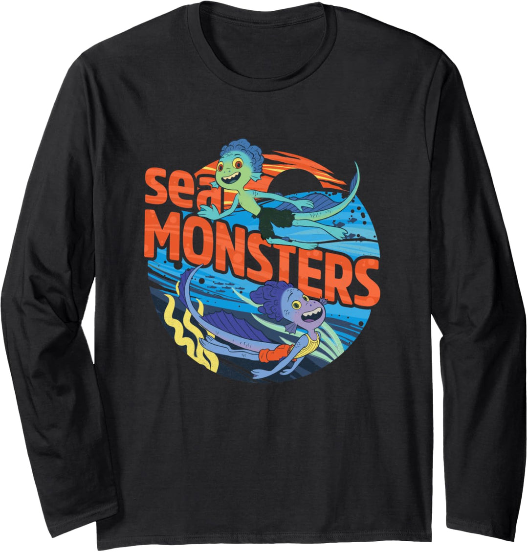 Disney Pixar Luca &amp; Alberto Sea Monsters Langarmshirt