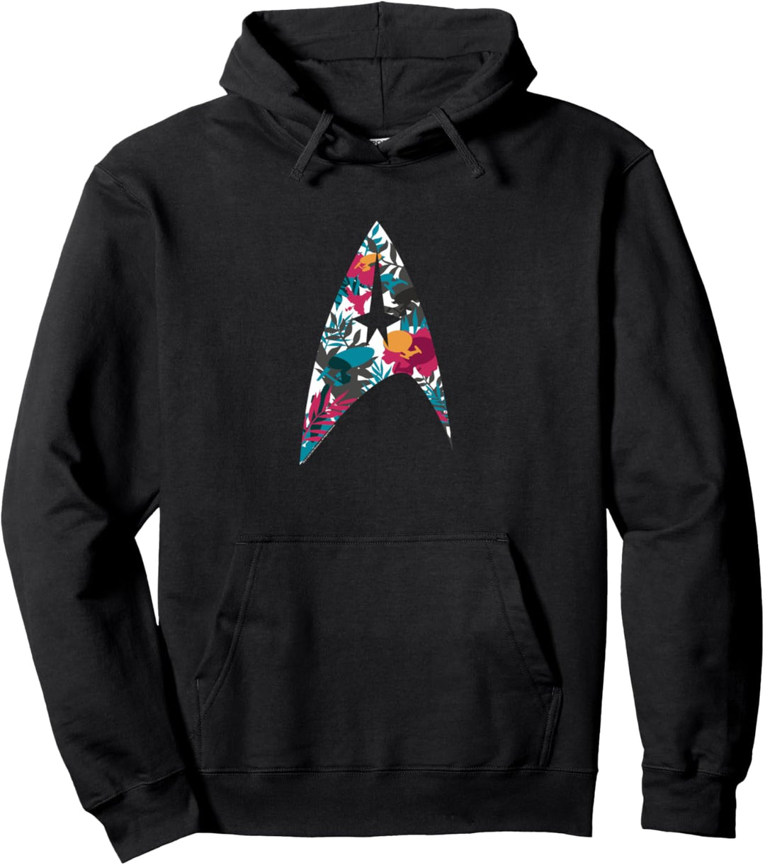 Star Trek The Original Series Starfleet Floral Pullover Hoodie