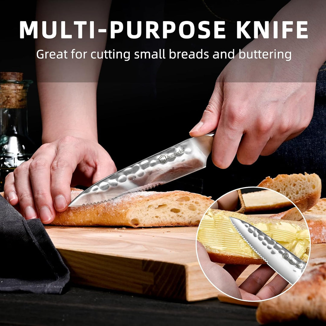 Sunnecko Steakmesser Set 6 teilig Steakmesser Set 6-teilig, Steakmesser Set 6-teilig