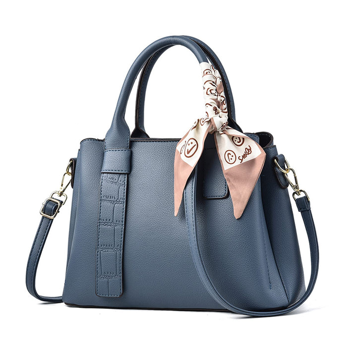 NICOLE &amp; DORIS Damen Handtasche Modern Schultertaschen PU Leder Henkeltasche Elegante Frauen Umhänge