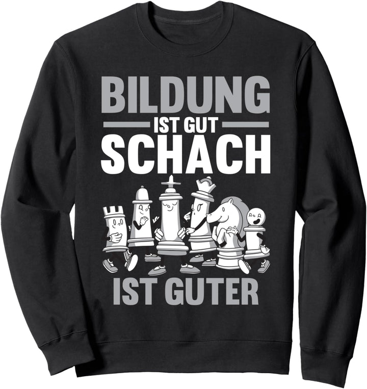 Katzen Schach Sweatshirt