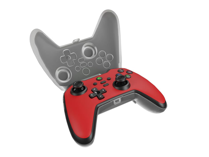 Genesis Mangan 400 Wireless Controller für PC, Switch, Mobile, Rot, Rot